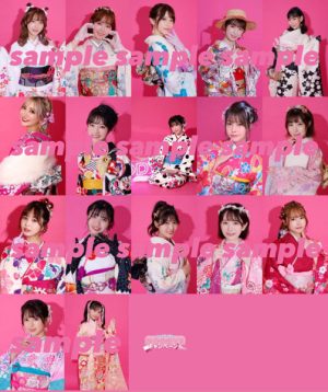 【MOODYZキャンペーン】生写真セット桃組振袖ver.